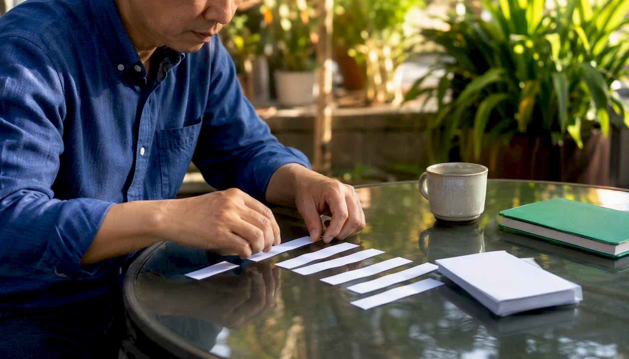 Hands managing name variation data notes