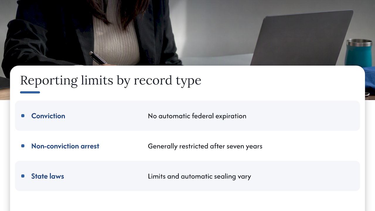 How reporting limits differ by record type